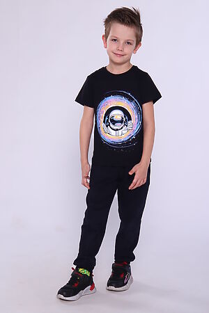 Детская футболка Д-5 НАТАЛИ (Черный) 47052 #978694