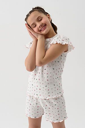 Пижама с шортами Заоблачные сны НАТАЛИ (Экрю) 47023 #978733