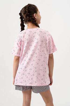 Пижама с шортами Потеха НАТАЛИ (Розовый звезды) 47864 #981416