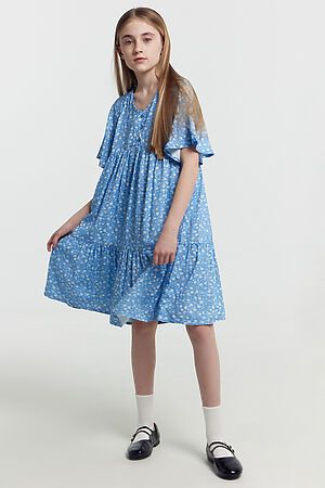 Платье MARK FORMELLE (Цветы на голубом) Ф24-26693П-9 #981725