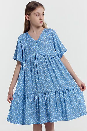Платье MARK FORMELLE (Цветы на голубом) Ф24-26693П-9 #981725