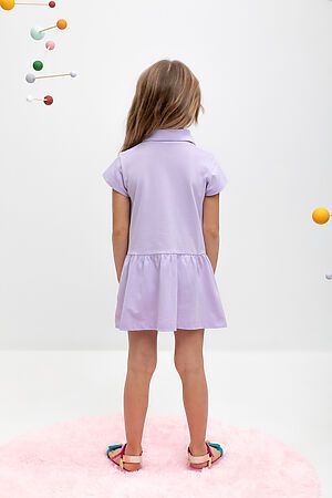 Платье  CROCKID (Пастельно-лиловый к455) #982511