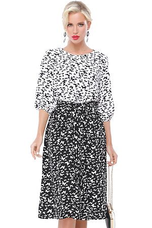 Платье DSTREND (Чёрно-белый) П-4471 #982625