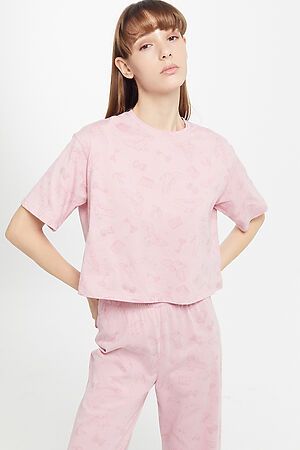Пижама  MARK FORMELLE (Совы на пыльно -розовом) 24-27032ПП-0 #983020