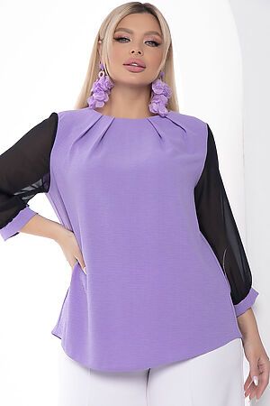 Блуза LADY TAIGA (Сирень) Б8466 #983329