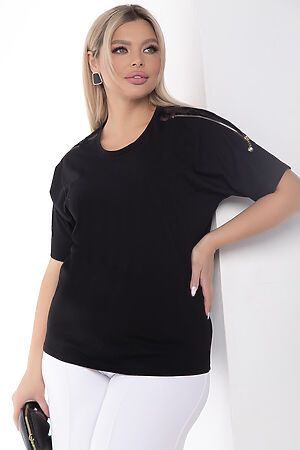 Блуза LADY TAIGA (Черная) Б9015 #984061