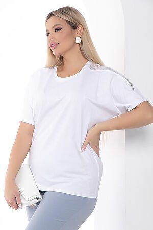 Блуза LADY TAIGA (Белая) Б9016 #984062