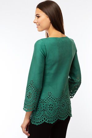 Блузка REMIX (Зеленый, перфорация) 6579/2 #98444