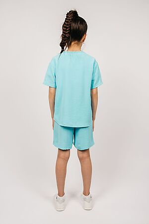 Комплект (Рубашка+Шорты) BE FRIENDS (Голубой) 0416 #985011