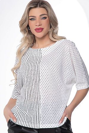 Блуза LADY TAIGA (Белая) Б9038 #985376