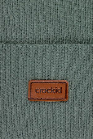 Комплект(шапка+снуд) CROCKID (Зеленый мох) #985595