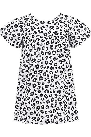 Платье АПРЕЛЬ (Черный леопард на белом) #985815