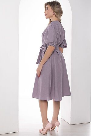 Платье LADY TAIGA (Серо-лиловое) П8525 #986066