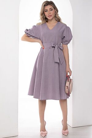 Платье LADY TAIGA (Серо-лиловое) П8525 #986066