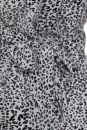 Блуза LADY TAIGA (Черно-белая) Б9085 #986939