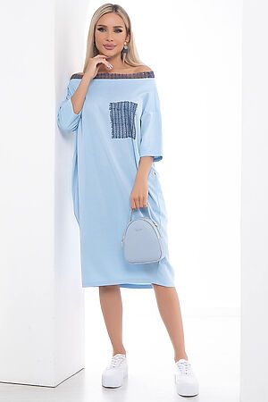 Платье LADY TAIGA (Голубой) 10028 #986950