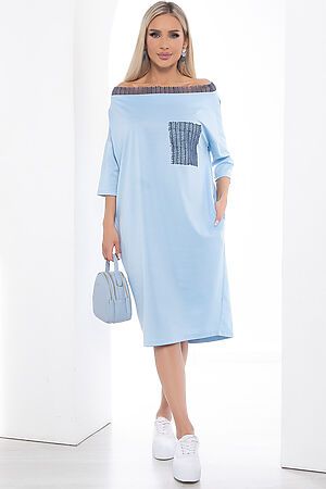 Платье LADY TAIGA (Голубой) 10028 #986950