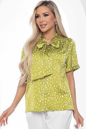 Блуза LADY TAIGA (Зеленая) Б8484 #987360