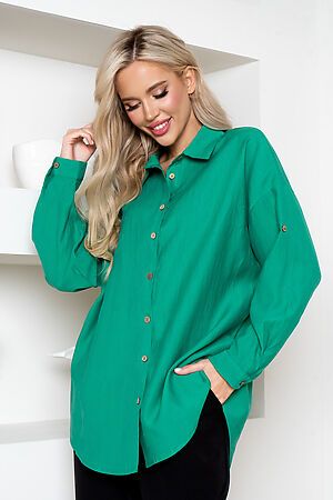 Рубашка OPEN-STYLE (Зеленый) 6179 #987396