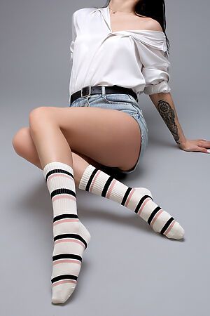Носки GIULIA (Bianco/stripes) #989451