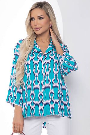 Рубашка LADY TAIGA (Голубой) Б10079 #989501