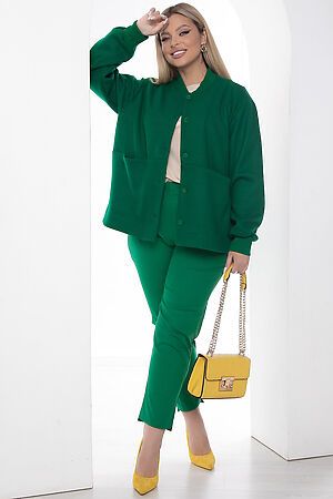 Брюки LADY TAIGA (Зеленые) Б10021 #990026