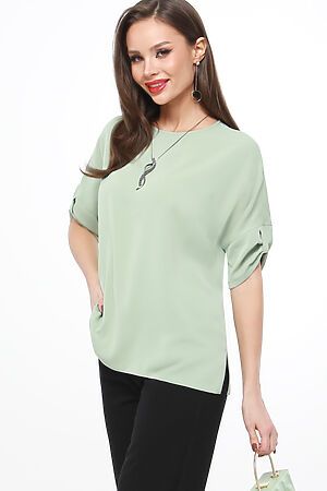 Блуза DSTREND (Серо-зелёный) Б-2082 #990232