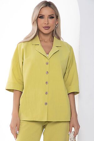 Костюм (Рубашка+Брюки) LADY TAIGA (Зелёный) К10108 #993837
