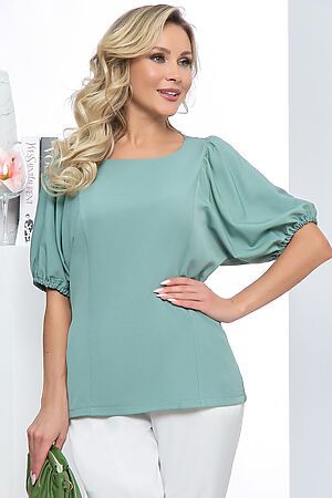 Блуза LADY TAIGA (Оливковый) Б10155 #993848