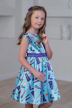 Платье ALOLIKA (Голубой) ПЛ-2401-2 #995488