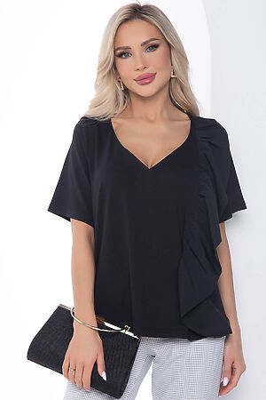 Блуза LADY TAIGA (Черный) Б10162 #998994