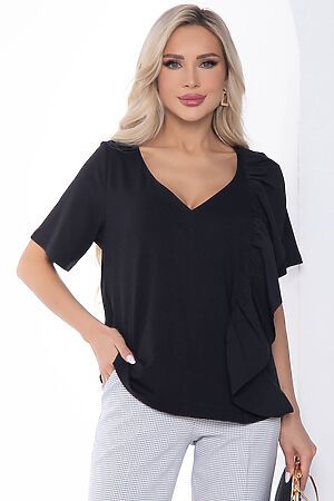 Блуза LADY TAIGA (Черный) Б10162 #998994