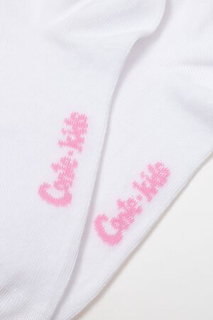Носки  CONTE KIDS (Белый-розовый) #999454