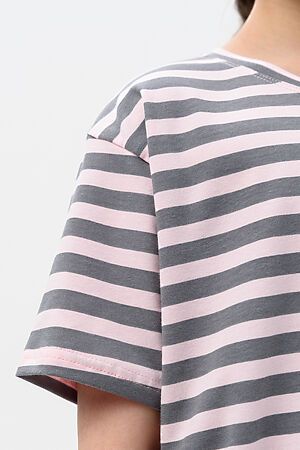 Пижама с шортами Потеха НАТАЛИ (Розовый Полоса) 47864 #999701