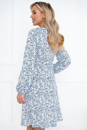 Платье OPEN-STYLE (Синий/белый) 6209 #999750