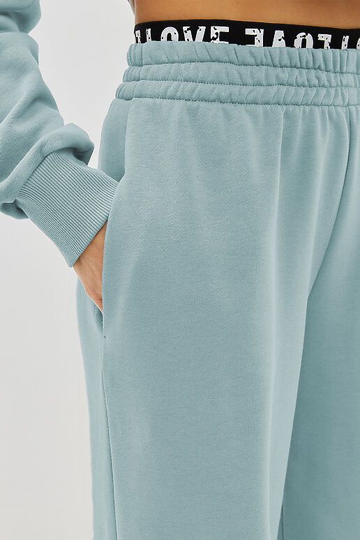 Костюм (Брюки+Рубашка) EZANNA (Снежная мята/Белый) W1Ks381F3 #1095913 фото 3