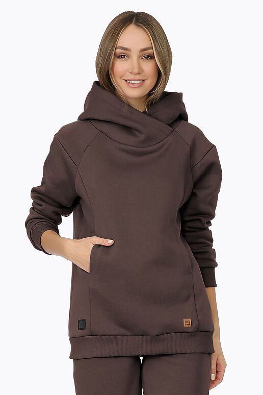 Костюм (Брюки+Худи) EZANNA (Моро) W1Ks158F4 #1188299 фото 2