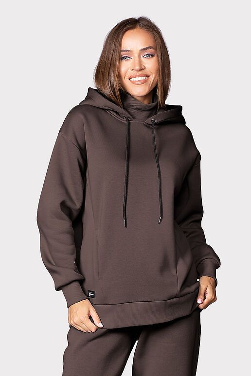 Костюм (Брюки+Худи) EZANNA (Моро) W1Ks785F4 #1220168 фото 2