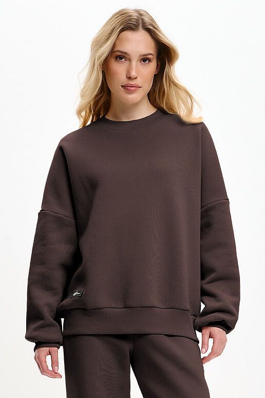 Костюм (Брюки+Свитшот+Капор) EZANNA (Моро) W1Ks407F4 #1227202 фото 6