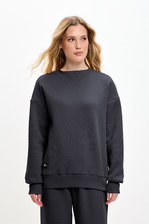 Костюм (Брюки+Свитшот+Снуд) EZANNA (Фуме) W1Ks409F4 #1227212 фото 6