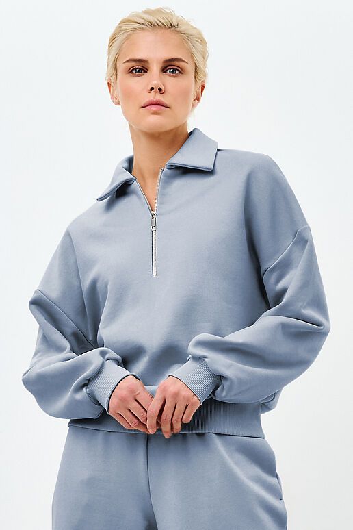 Свитшот EZANNA (Туман) W1Sv371F3 #1237612 фото 3