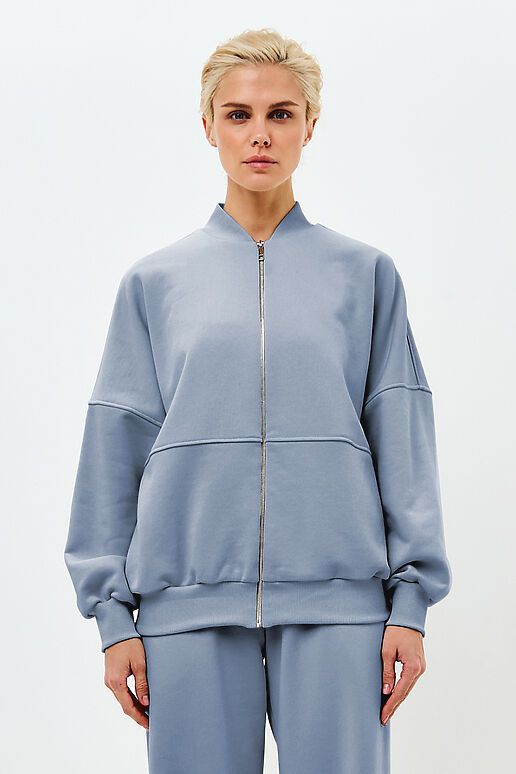 Костюм (Брюки+Толстовка) EZANNA (Туман) W1Ks374F3 #1237625 фото 4