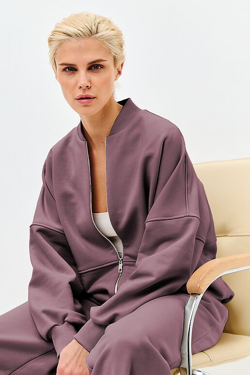 Костюм (Брюки+Толстовка) EZANNA (Инжир) W1Ks374F3 #1237626 фото 2