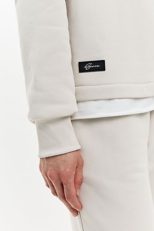 Костюм (Брюки+Свитшот) EZANNA (Жемчужный) W1Ks411F3 #1238067 фото 10