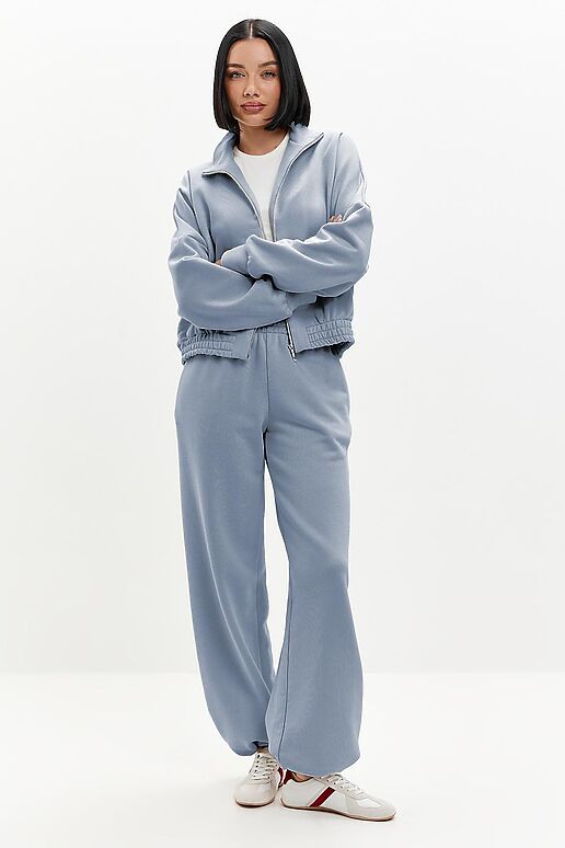 Толстовка EZANNA (Туман) W1To412F3 #1238073 фото 2