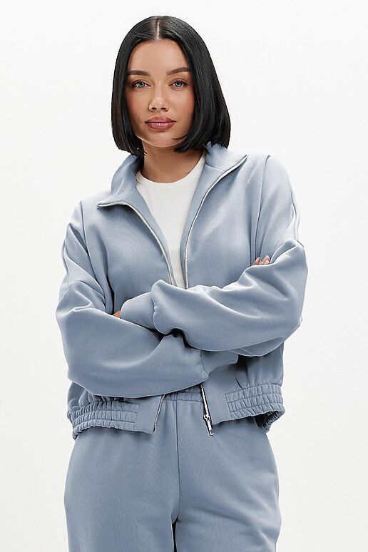 Толстовка EZANNA (Туман) W1To412F3 #1238073 фото 3