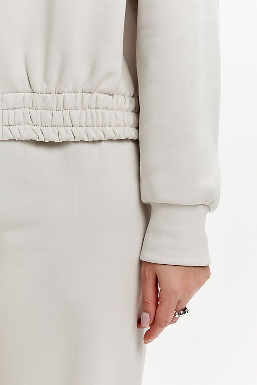 Костюм (Брюки+Толстовка) EZANNA (Жемчужный) W1Ks413F3 #1238077 фото 10