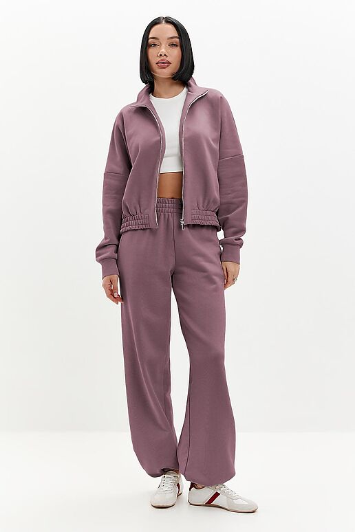 Костюм (Брюки+Толстовка) EZANNA (Инжир) W1Ks413F3 #1238079 фото 3