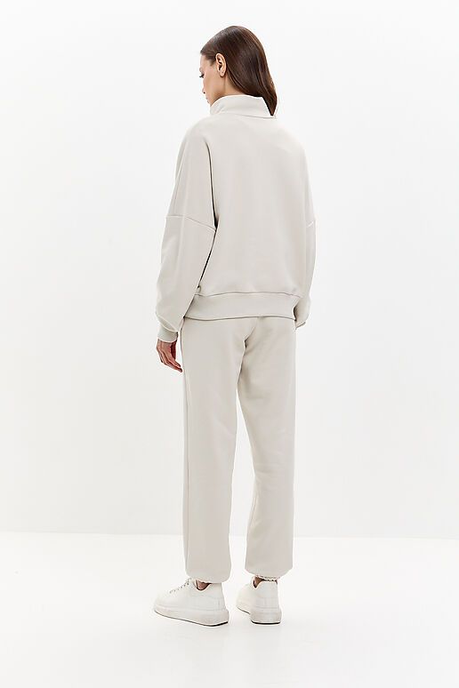 Свитшот с воротом EZANNA (Жемчужный) W1Sv400F3 #1238081 фото 7