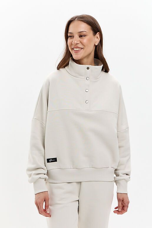 Костюм (Брюки+Свитшот) EZANNA (Жемчужный) W1Ks401F3 #1238087 фото 7